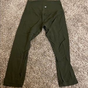 Olive green lululemon align